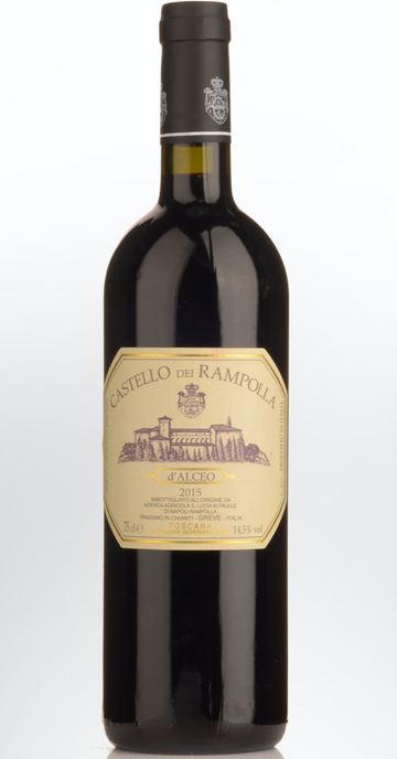 Castello dei Rampolla Vigna d'Alceo 2015 wine bottle