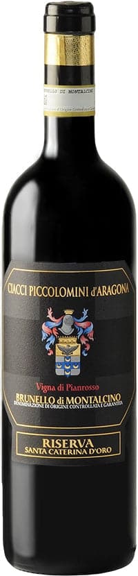 Ciacci Piccolomini d'Aragona Brunello di Montalcino Riserva Vigna di Pianrosso Santa Caterina d'Oro 2012